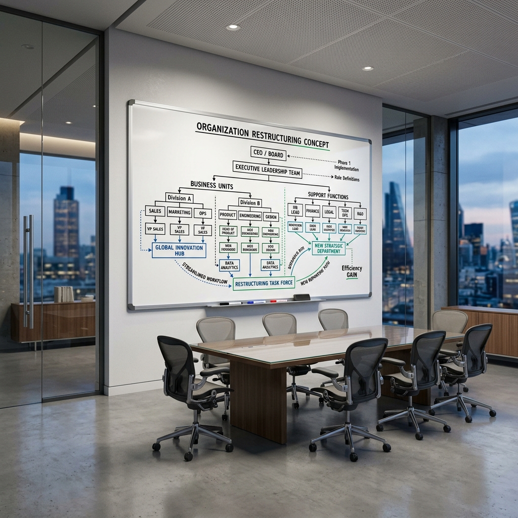 Transformation organisationnelle : les 7 étapes clés pour réussir